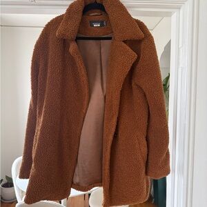 MINKPINK Tan Teddy Jacket